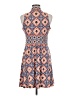Wisp Print Orange Casual Dress Size 8 Petite - photo 2