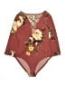 New Mode Burgundy Bodysuit Size L - photo 1
