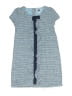Janie and Jack 100% Polyester Tweed Blue Dress Size 6 - photo 1