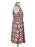 Wisp Print Orange Casual Dress Size 8 Petite - photo 4
