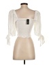 Express Ivory 3/4 Sleeve Blouse Size XXS - photo 2