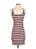 Dance & Marvel Stripes Blue Casual Dress Size S - photo 1
