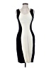 Shape FX Color Block Ivory Cocktail Dress Size 4 - photo 1
