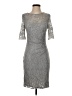 Xscape Gray Cocktail Dress Size 4 - photo 1