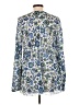 Assorted Brands Blue Long Sleeve Blouse Size L - photo 2