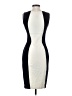 Shape FX Color Block Ivory Cocktail Dress Size 4 - photo 2