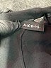 AKRIS 100% Silk Black Long Sleeve Silk Top Size 10 - photo 6
