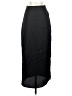 Shein 100% Polyester Solid Black Formal Skirt Size 2 - photo 1