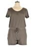 Cable & Gauge Solid Gray Romper Size XL (estimated) - photo 1