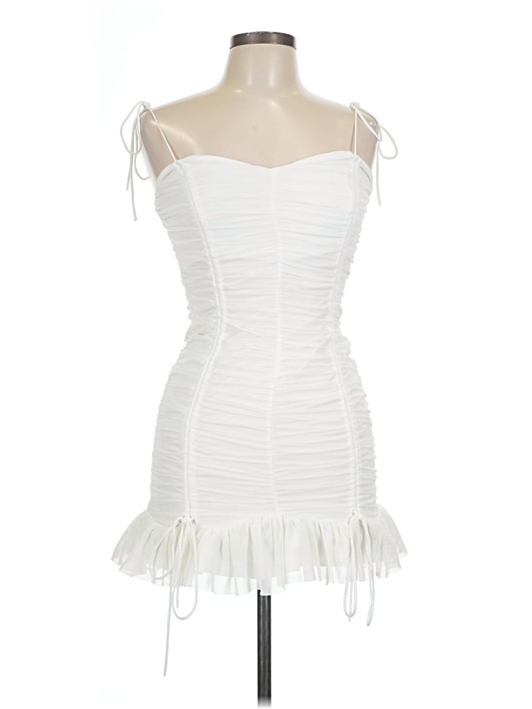THATSSOFETCH Cocktail Dress: White Dresses - Used - Size 10