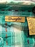 Wrangler Jeans Co Plaid Green Blue Long Sleeve Button-Down Shirt Size XL (youth) - photo 3