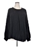 Universal Standard Black Long Sleeve Blouse Size 2X - photo 1