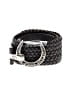 Brighton 100% Leather Black Brown Leather Belt Size 34 waist - photo 1