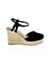 Crown Vintage Black Wedges Size 8 1/2 - photo 1