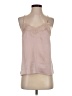 Anthropologie 100% Polyester Pink Sleeveless Blouse Size XS - photo 1