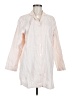 Assorted Brands 100% Cotton Pink 3/4 Sleeve Button-Down Shirt Size M - photo 1