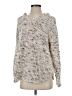 Cupio 100% Polyester Tweed White Pullover Sweater Size S - photo 1