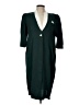 Basia Woman 100% Polyester Green Casual Dress Size 10 - photo 1