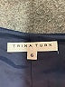 Trina Turk 100% Polyester Solid Blue Shorts Size 6 - photo 3