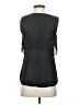 Banana Republic 100% Polyester Black Sleeveless Blouse Size 6 - photo 2