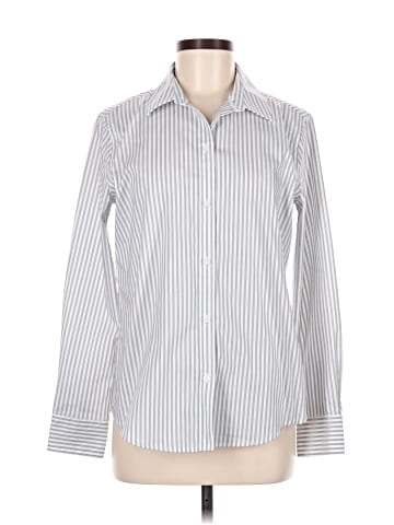 Liz Claiborne Long Sleeve Button-Down Shirt (view 1)