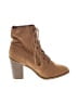 Shoedazzle Tan Brown Ankle Boots Size 8 1/2 - photo 1