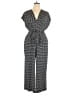 Max Studio Polka Dots Black Jumpsuit Size XL - photo 1