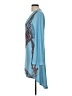 Unbranded Paisley Blue Cocktail Dress Size L - photo 5