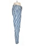 Almost Famous Stripes Blue Casual Pants Size 7 - photo 4