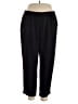 Vince Camuto 100% Polyester Solid Black Casual Pants Size 1X - photo 1