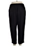 Vince Camuto 100% Polyester Solid Black Casual Pants Size 1X - photo 2