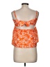 Pants Store Orange Sleeveless Blouse Size M - photo 2