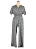 Unbranded 100% Polyester Polka Dots Gray Jumpsuit Size XL - photo 1