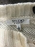Studio 100% Polyester Ivory Pullover Sweater Size M - photo 7