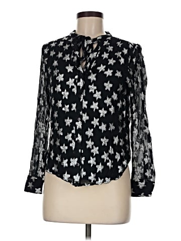 Ultra Pink Long Sleeve Blouse (view 1)