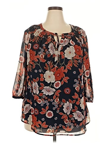 Daniel Rainn 3/4 Sleeve Blouse (view 1)