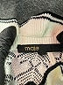 Maje Chevron-herringbone Ivory Turtleneck Sweater Size Med (2) - photo 7