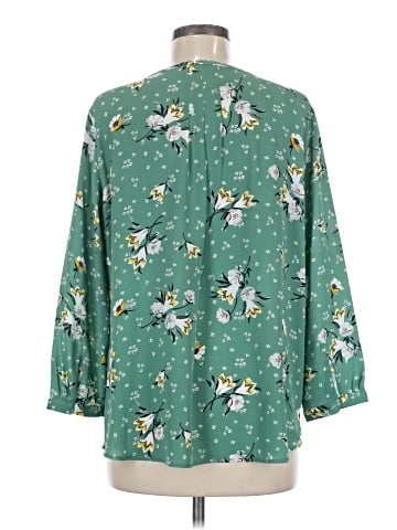 Ann Taylor LOFT Outlet 3/4 Sleeve Blouse (view 2)