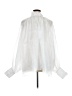 Unbranded 100% Polyester White Long Sleeve Blouse Size XL - photo 2