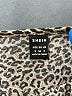 Shein Animal Print Brown Tan Cocktail Dress Size S - photo 7