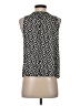 Ann Taylor LOFT 100% Polyester Black Sleeveless Blouse Size XS - photo 2