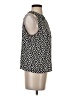 Ann Taylor LOFT 100% Polyester Black Sleeveless Blouse Size XS - photo 4