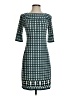 Max Studio Argyle Teal Casual Dress Size XS - photo 1
