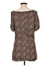 Max Studio Brown Short Sleeve Blouse Size L - photo 2