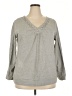 Venezia Gray Long Sleeve Top Size 18 - 20 Plus - photo 1