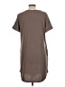 Cherish Solid Brown Casual Dress Size L - photo 2