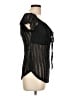 Unbranded Black Short Sleeve Top Size L (estimated) - photo 4
