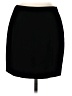 Bebe 100% Polyester Solid Black Formal Skirt Size 6 - photo 1