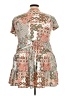 No Boundaries Paisley Brown Casual Dress Size 3X - photo 2