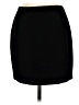 Bebe 100% Polyester Solid Black Formal Skirt Size 6 - photo 2